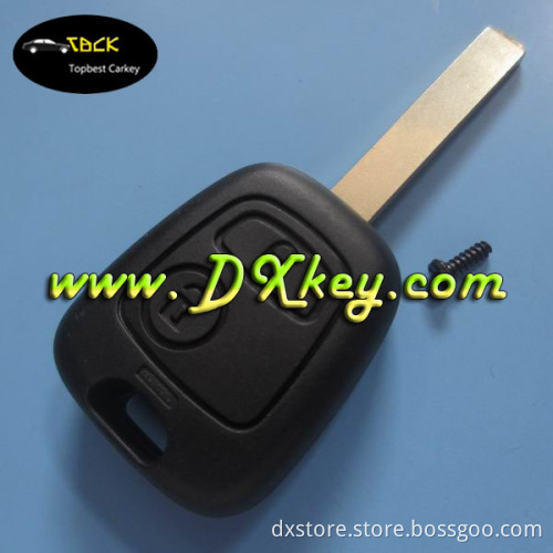 Good price 2 button remote key shell for citroen c3 key remote key shell citroen c3